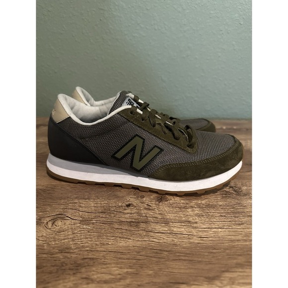 New Balance Men's 501 Classic Running Sneakers ML501JNB Olive Black Size 7 - Picture 2 of 10